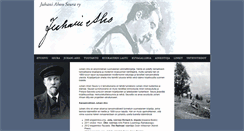 Desktop Screenshot of juhaniahonseura.fi